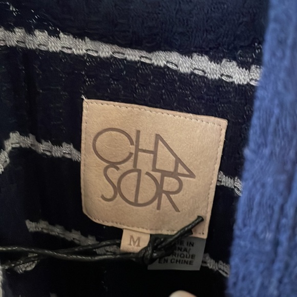 Chaser thermal strappy back long sleeve top striped minimalist - Picture 4 of 7